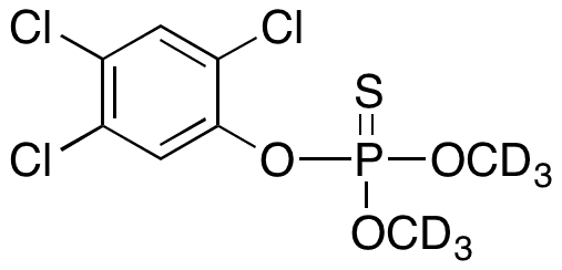 Fenchlorphos-D6 - Chemical structure and product image