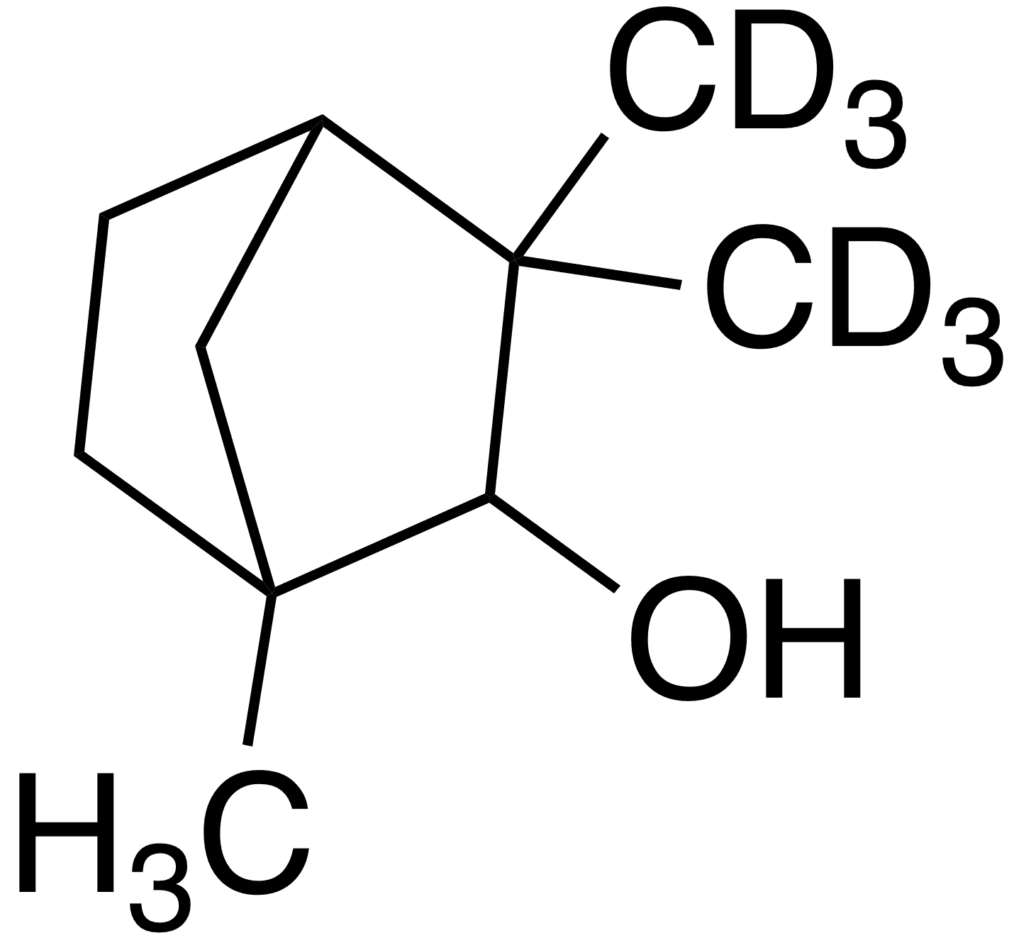 Fenchol-D6 - Chemical structure and product image