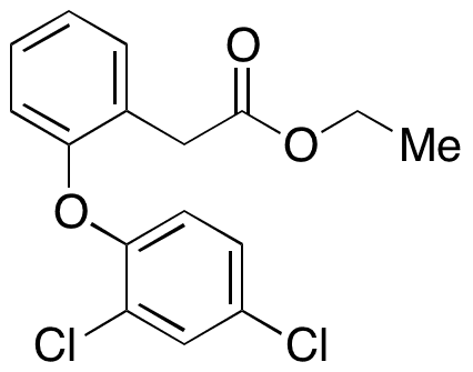 Fenclofenac Ethyl Ester - Chemical structure and product image