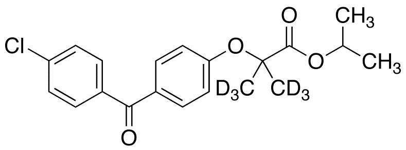 Fenofibrate-d6 - Chemical structure and product image