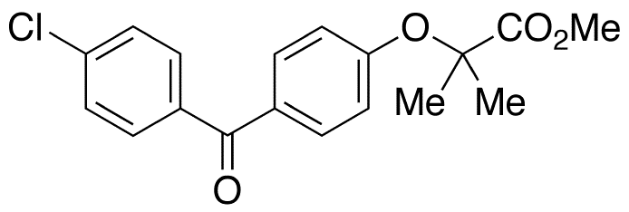 Fenofibric Acid Methyl Ester - Chemical structure and product image