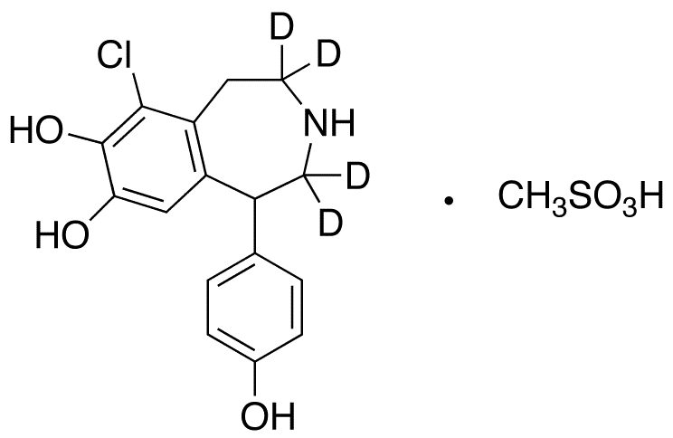 Fenoldopam-d4 Mesylate - Chemical structure and product image