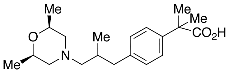Fenpropimorph Acid - Chemical structure and product image