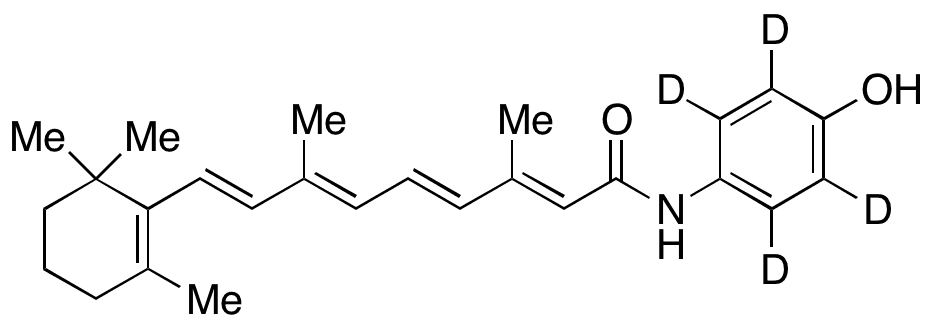 Fenretinide-d4 - Chemical structure and product image