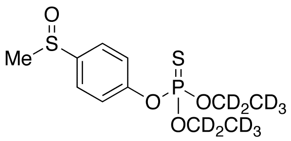 Fensulfothion-d10 - Chemical structure and product image