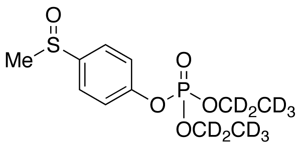 Fensulfothion Oxon-d10 - Chemical structure and product image