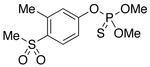Fenthion Sulfone - Chemical structure and product image