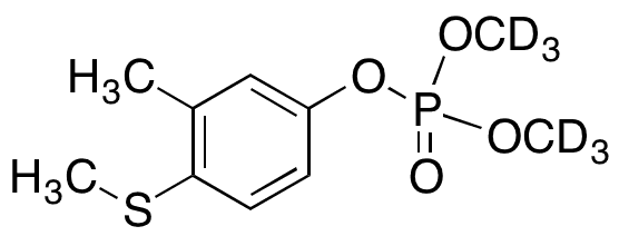 Fenthoxon (Dimethylphosphate-d6) - Chemical structure and product image