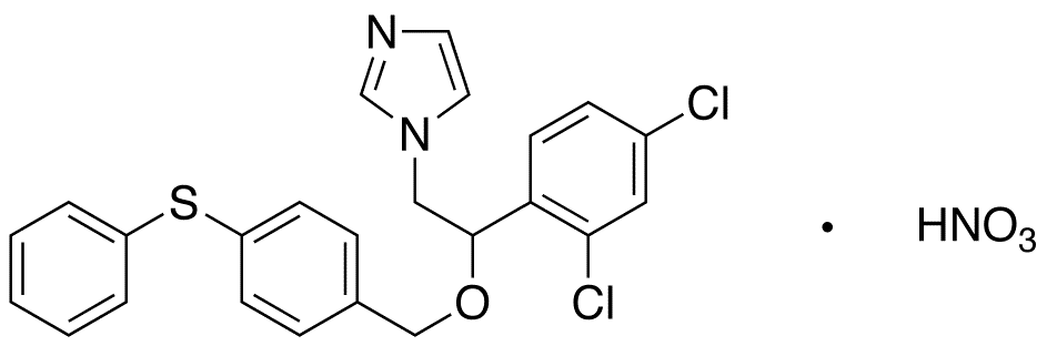 Fenticonazole Nitrate - Chemical structure and product image