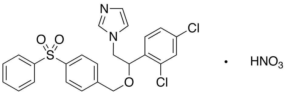 Fenticonazole Sulfone Nitric Acid Salt - Chemical structure and product image