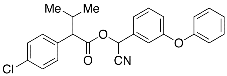 Fenvalerate - Chemical structure and product image