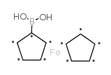 Ferroceneboronic acid - Chemical structure and product image