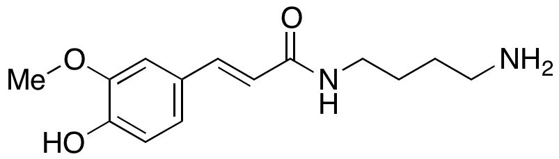 Feruloylputrescine - Chemical structure and product image