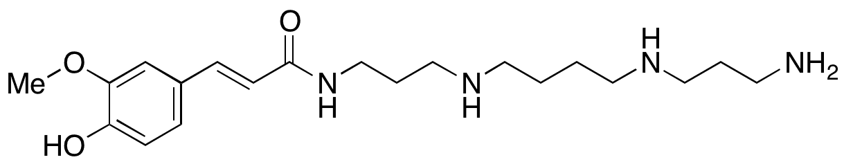 Feruloylspermine - Chemical structure and product image