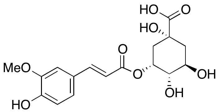 5-O-(E)-Feruloylquinic Acid - Chemical structure and product image