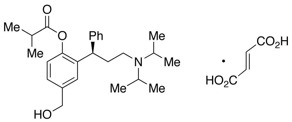 (R)-Fesoterodine Fumarate - Chemical structure and product image