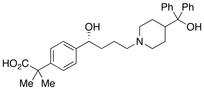(R)-Fexofenadine - Chemical structure and product image