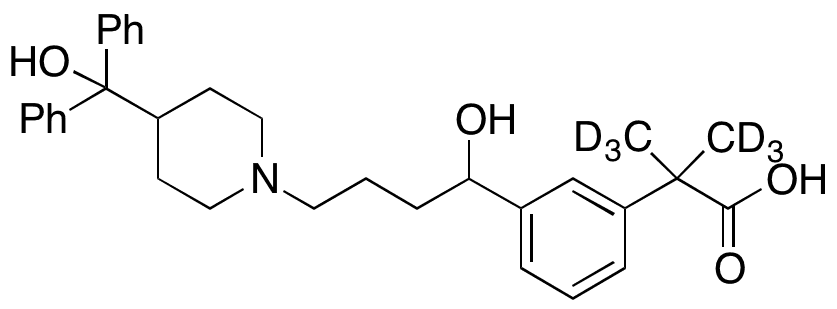 meta-Fexofenadine-D6 - Chemical structure and product image
