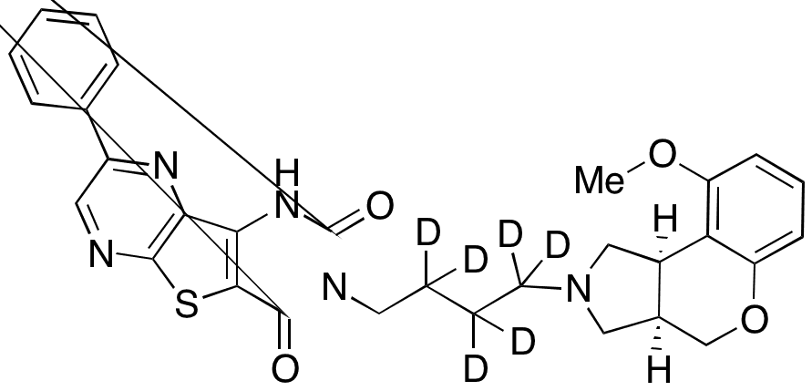 Fiduxosin-d6 - Chemical structure and product image