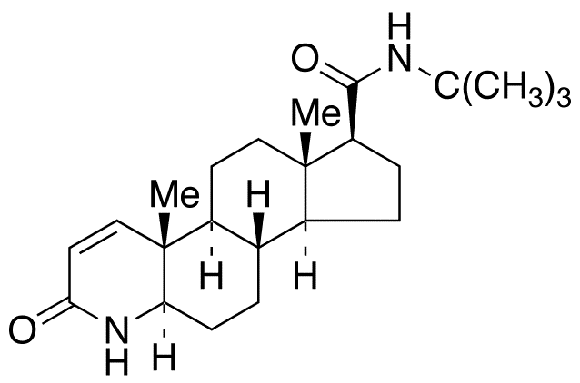 Finasteride - Chemical structure and product image