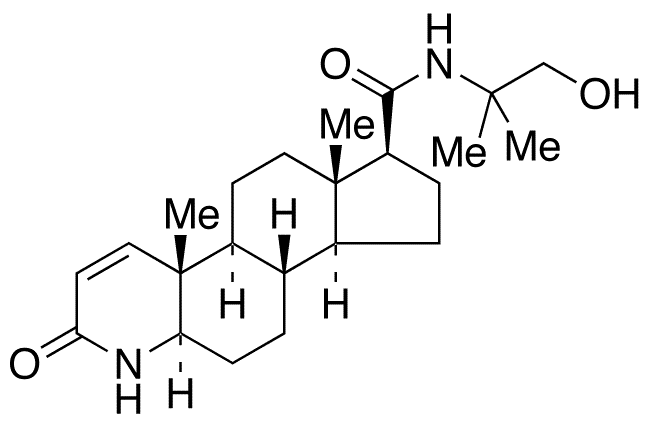 Finasteride 2-(2-Methylpropanol)amide - Chemical structure and product image