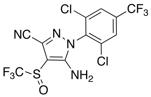 Fipronil - Chemical structure and product image