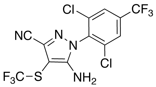Fipronil Sulfide - Chemical structure and product image