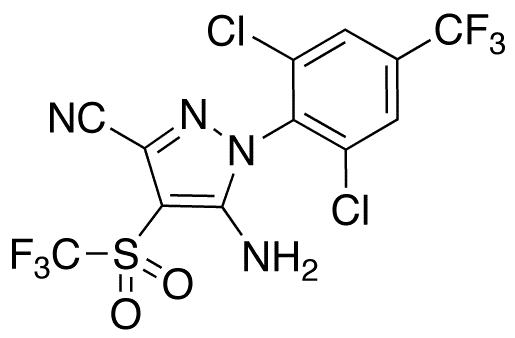 Fipronil Sulfone - Chemical structure and product image