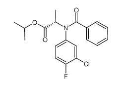 Flamprop-M-isopropyl - Chemical structure and product image