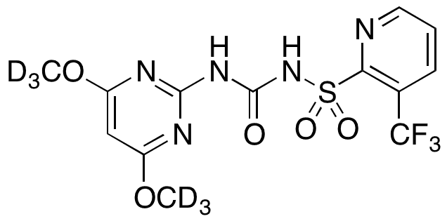Flazasulfuron-d6 - Chemical structure and product image