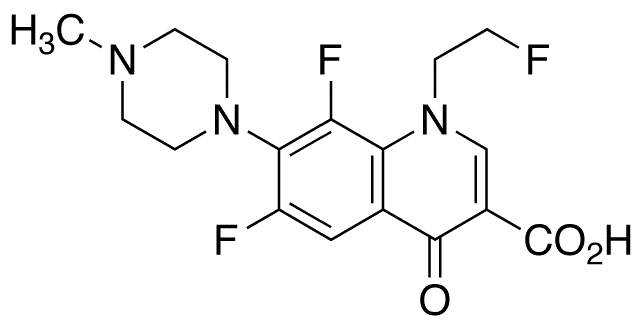 Fleroxacin - Chemical structure and product image