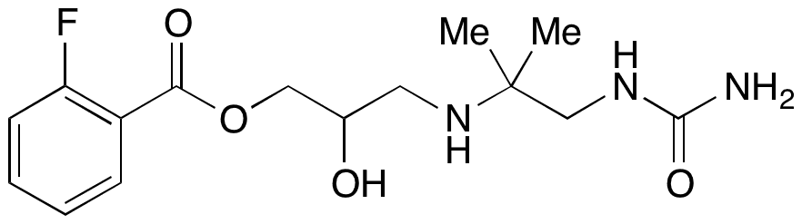 Flestolol - Chemical structure and product image
