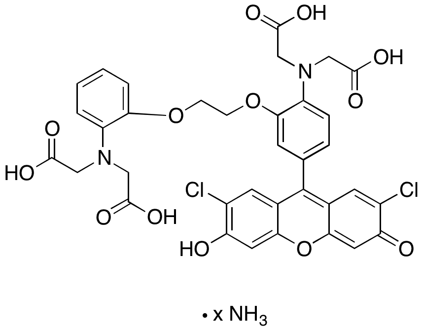 FLUO 3, Pentaammonium Salt - Chemical structure and product image
