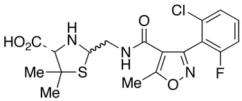 Flucloxacillin Penilloic Acid (Mixture of Diastereomers) - Chemical structure and product image