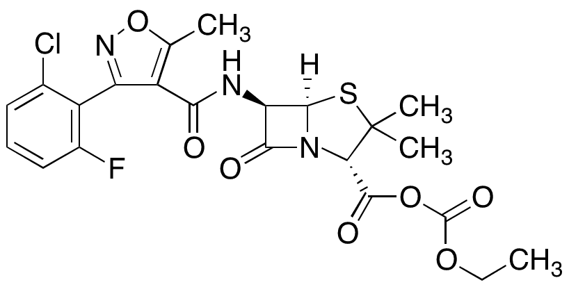 Flucloxacillin-O-ethylacetate - Chemical structure and product image