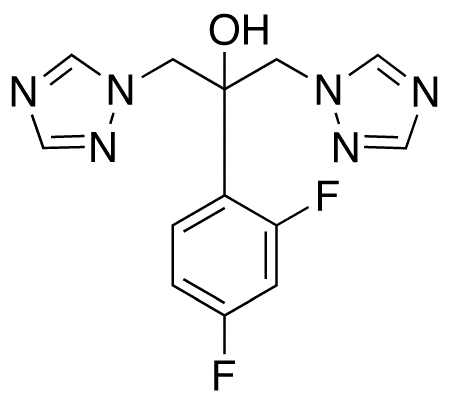Fluconazole - Chemical structure and product image