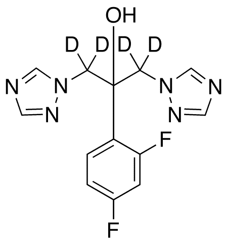 Fluconazole-d4 - Chemical structure and product image