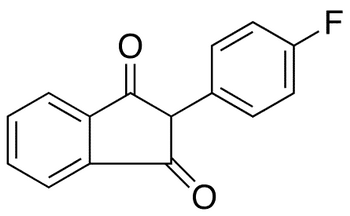 Fluindione - Chemical structure and product image