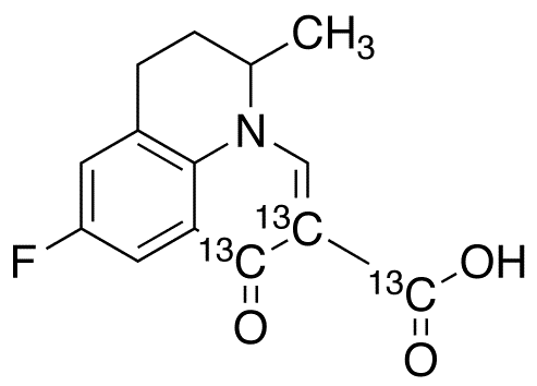 Flumequine-13C3 - Chemical structure and product image