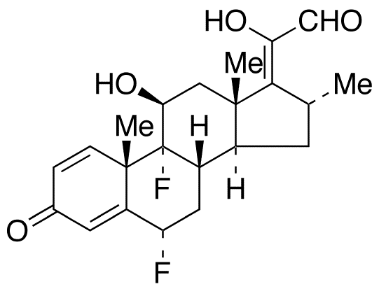 Flumethasone- delta 17,20 21-Aldehyde - Chemical structure and product image