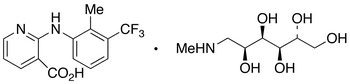 Flunixin Meglumine - Chemical structure and product image