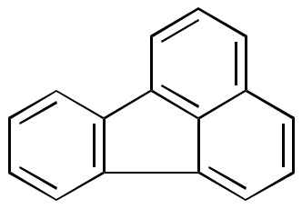 Fluoranthene - Chemical structure and product image