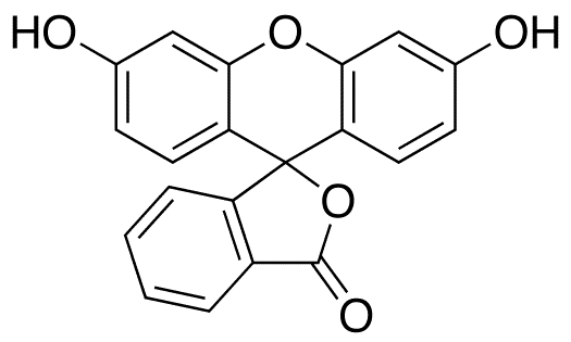 Fluorescein - Chemical structure and product image