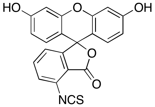 6-Fluorescein Isothiocyanate - Chemical structure and product image