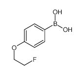 4-(2-Fluoroethoxy)phenylboronic acid - Chemical structure and product image