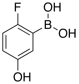 2-Fluoro-5-hydroxyphenylboronic Acid - Chemical structure and product image