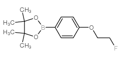4-(2-Fluoroethoxy)phenylboronic acid, pinacol ester - Chemical structure and product image