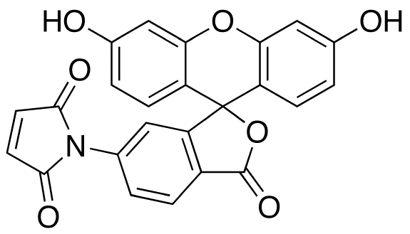 Fluorescein 6-Maleimide - Chemical structure and product image
