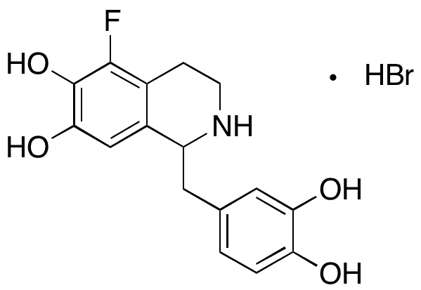5-Fluoro-norlaudanosoline Hydrobromide - Chemical structure and product image