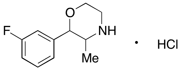 3-Fluorophenmetrazine Hydrochloride - Chemical structure and product image